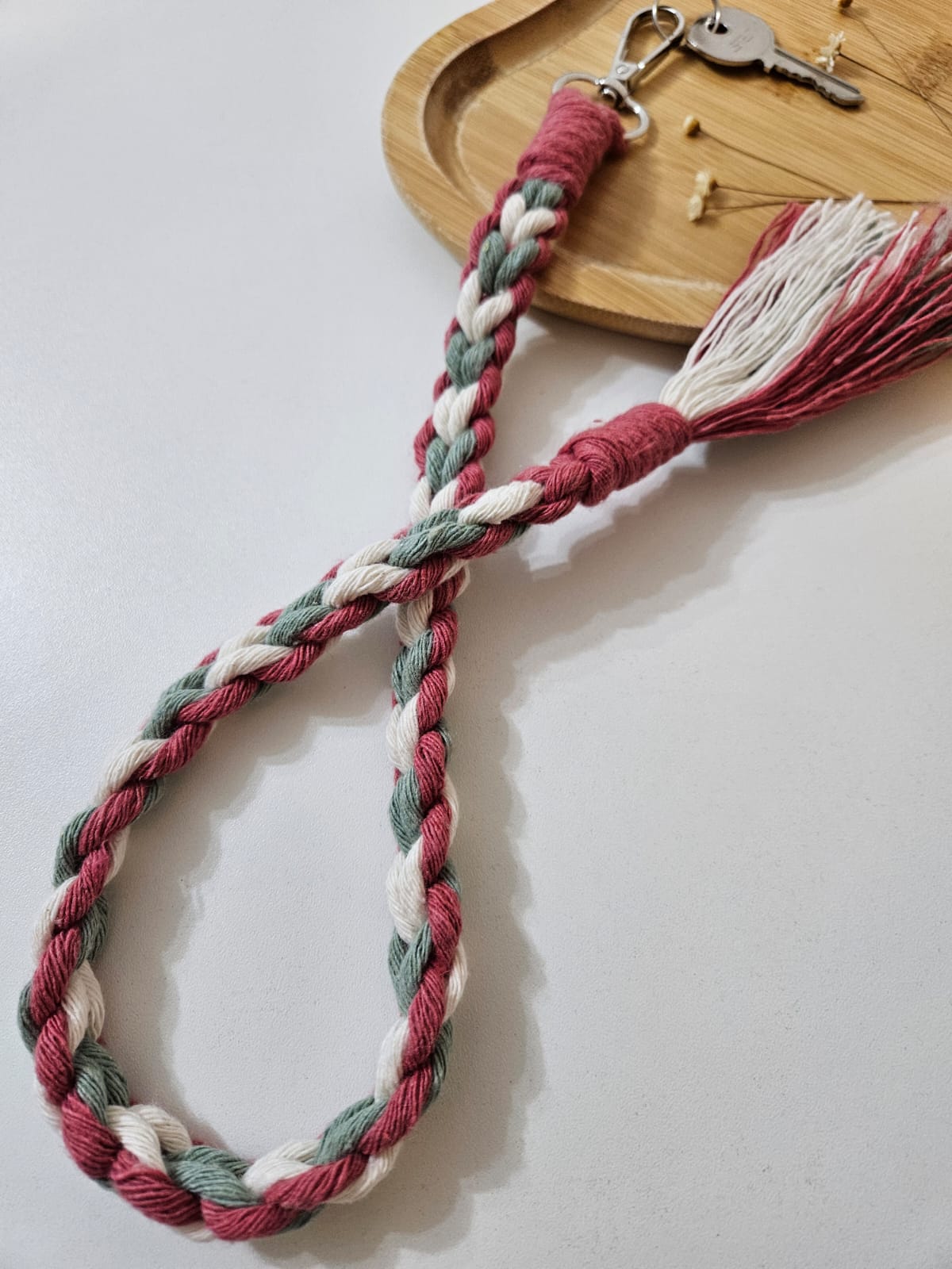 Cordão de Chave Três Cores | CP: 10CHB24